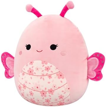 Squishmallows 12" Mogo Pink Sakura Butterfly Plush Toy
