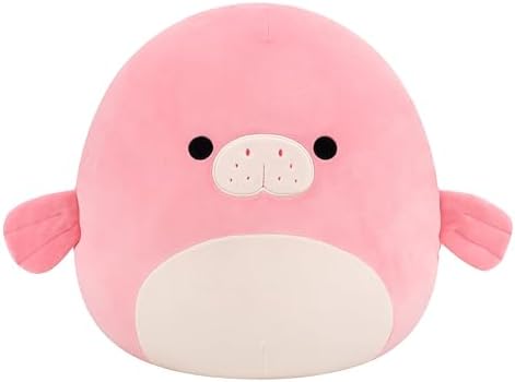 Squishmallows 14" Morlai The Coral Manatee Plush Toy