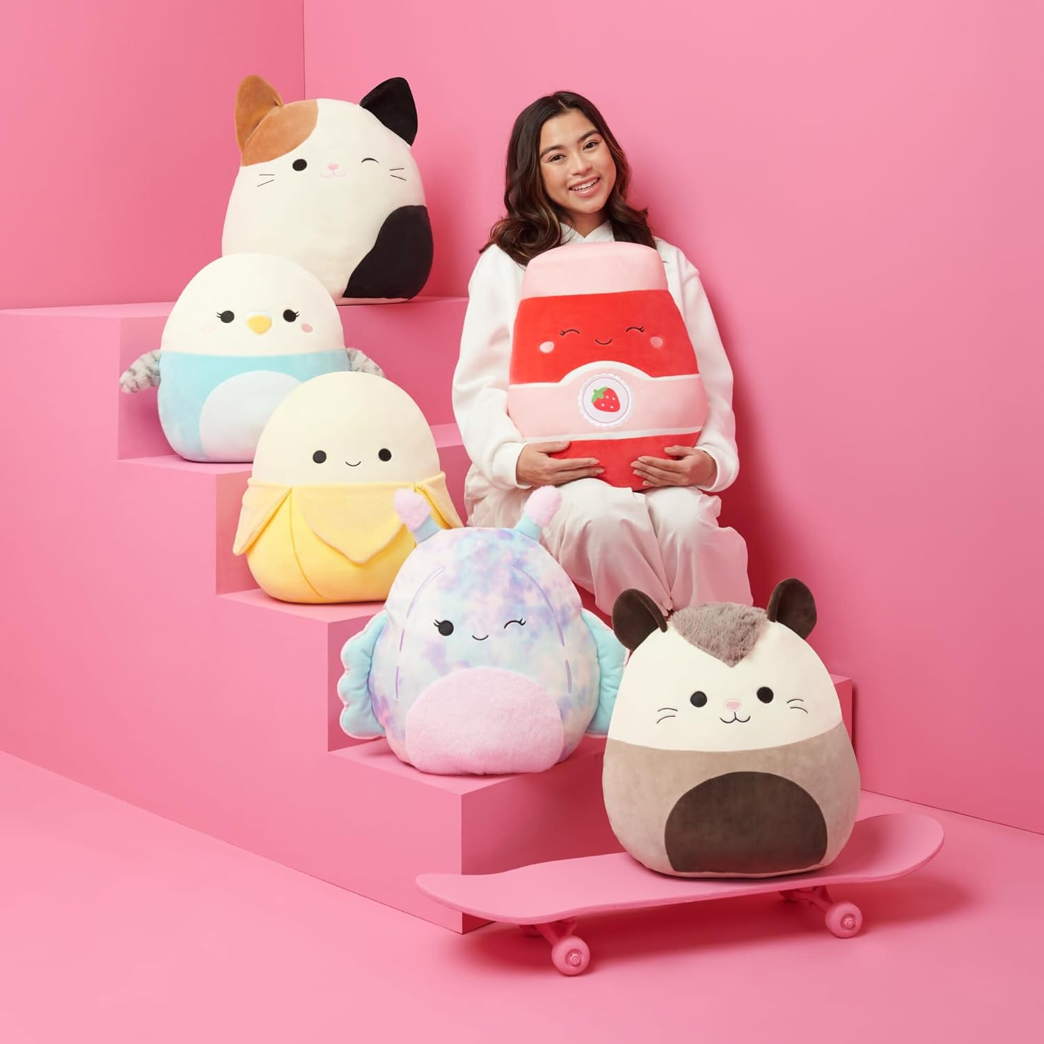 Squishmallows 8" Mak The Lavender Cat Easter Plush Toy