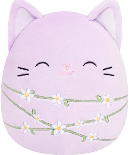 Squishmallows 8" Mak The Lavender Cat Easter Plush Toy