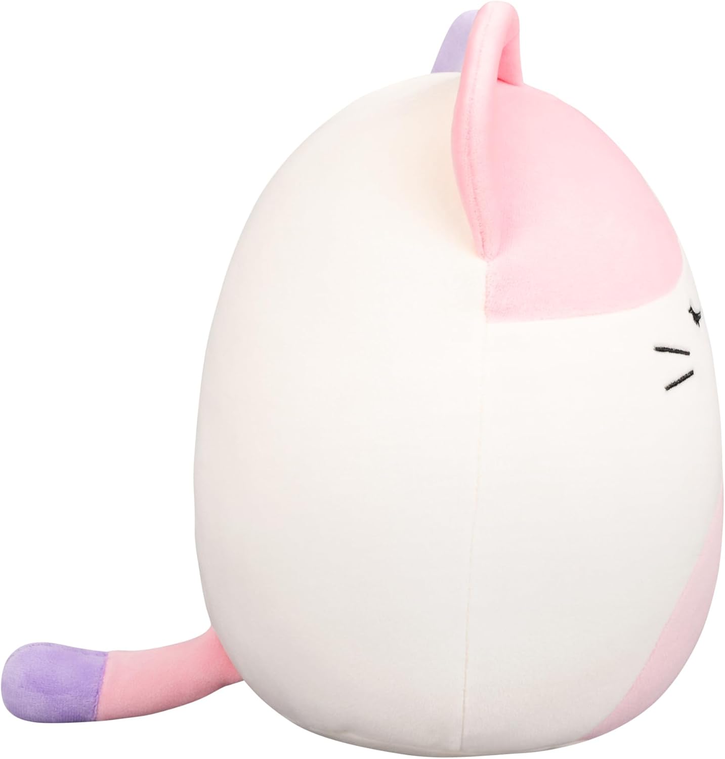 Squishmallows 8" Nell Pink & Purple Calico Cat Plush Toy