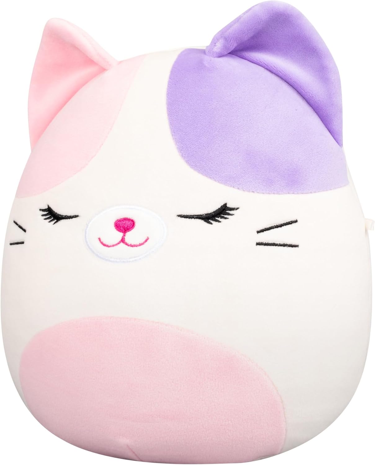 Squishmallows 8" Nell Pink & Purple Calico Cat Plush Toy