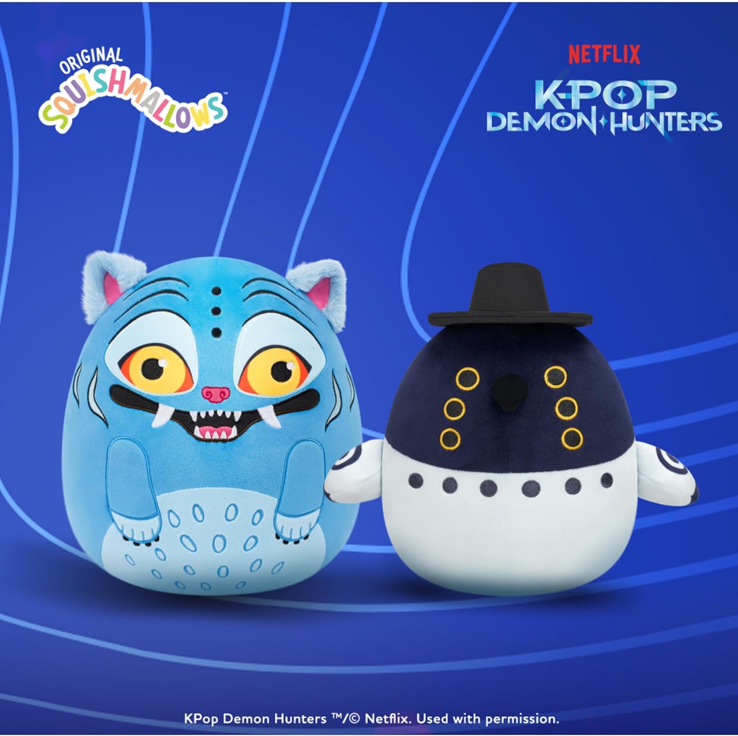 Squishmallows 8in Derpy KPop Demon Hunters Plush Toy