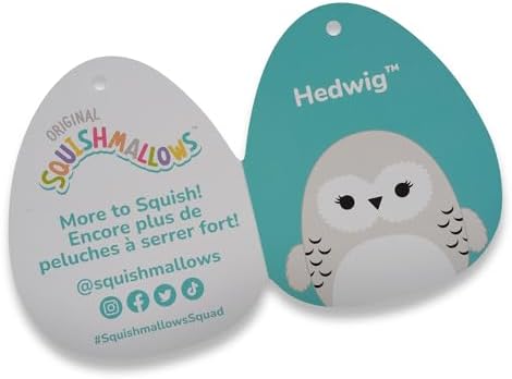 Squishmallows Harry Potter Hedwig 10-Inch Plush Toy