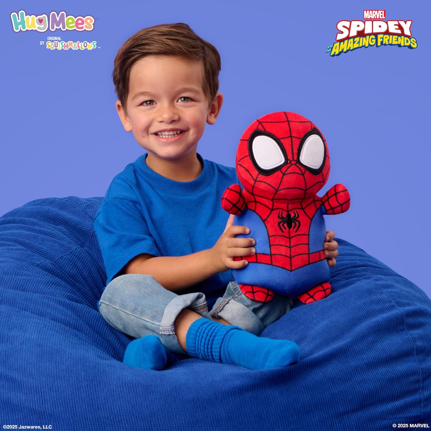 Squishmallows Marvel Spidey 10-Inch HugMees Plush Toy
