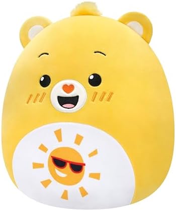 Squishmallows Original Care Bears 12" Funshine Bear Plush