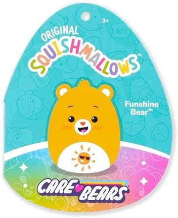 Squishmallows Original Care Bears 12" Funshine Bear Plush