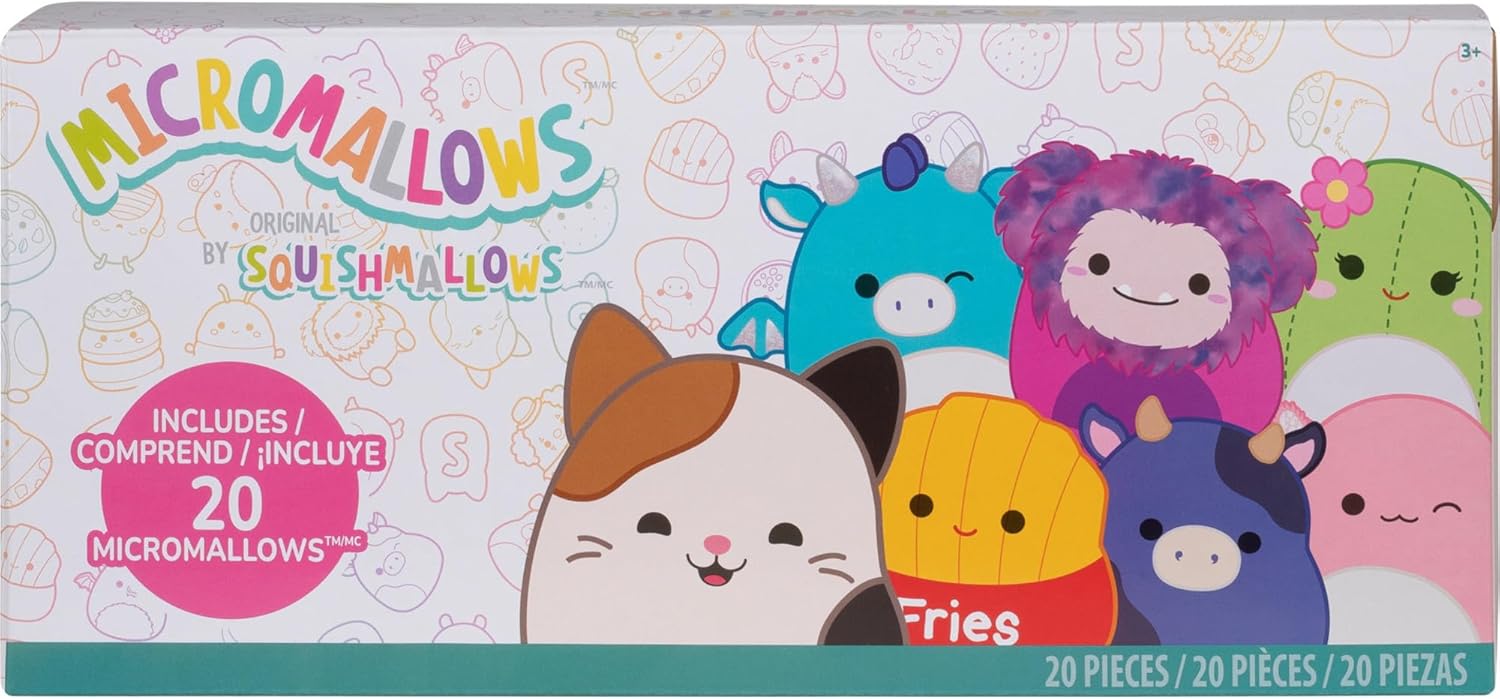 Squishmallows Original Micromallows 2.5" Plush 20-Pack